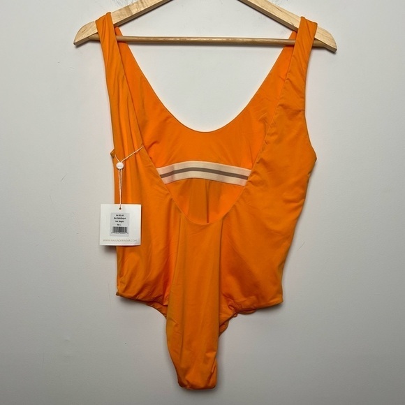 MAI Deluxe Max Bonita Everyday Bodysuit / Swim One Piece Marigold Summer Chic - Picture 6 of 11